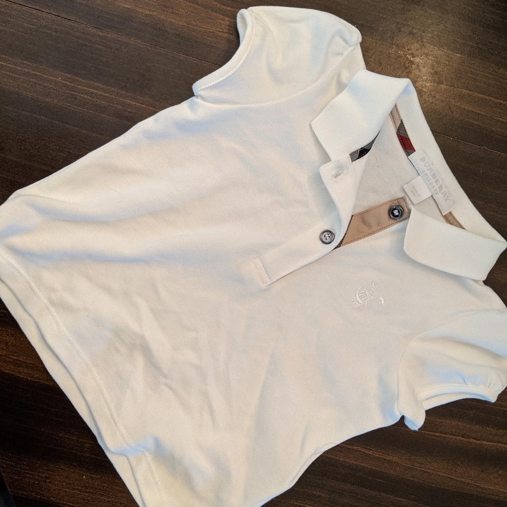 Burberry baby polo